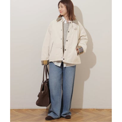 《予約》【BARBOUR/バブアー】 PADDED TRANSPORT JACKET （ナチュラル）｜詳細画像