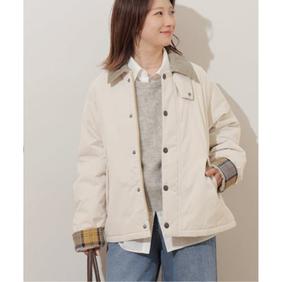 《予約》【BARBOUR/バブアー】 PADDED TRANSPORT JACKET （ナチュラル）｜詳細画像