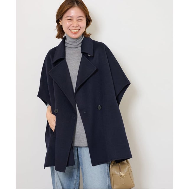 《一部WEB限定追加2》ウールナイロンリバーVEST （ネイビー）