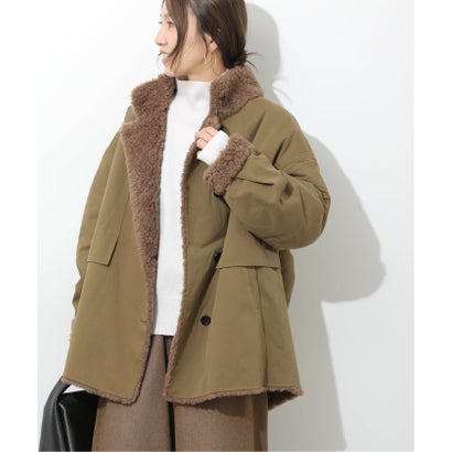 ジャーナルスタンダード レリューム JOURNAL STANDARD relume 《予約》【ONURUN/オヌルン】リバーシブルボアコート （ブラウン B）｜詳細画像