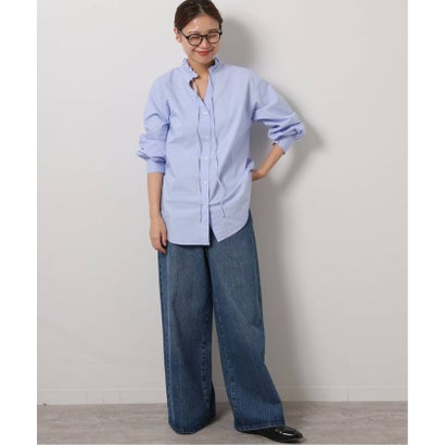 ジャーナルスタンダード レリューム JOURNAL STANDARD relume 《追加3》ハイカウントコットンスタンドカラー2way （ホワイト）｜詳細画像