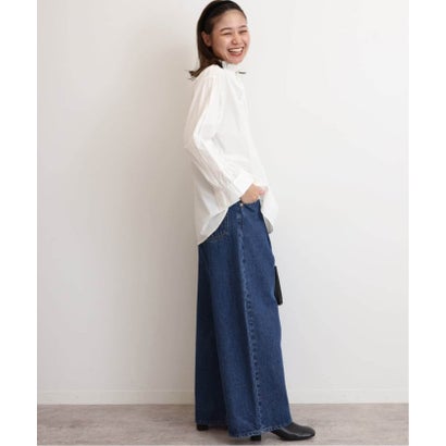 ジャーナルスタンダード レリューム JOURNAL STANDARD relume 《追加3》ハイカウントコットンスタンドカラー2way （ブルー）｜詳細画像