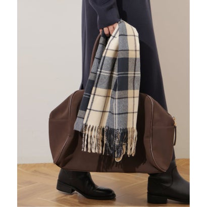 《予約》【Barbour/バブアー】hailes tartan scarf：ストール （グリーン）｜詳細画像