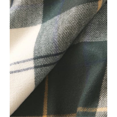 《予約》【Barbour/バブアー】hailes tartan scarf：ストール （カーキ）｜詳細画像