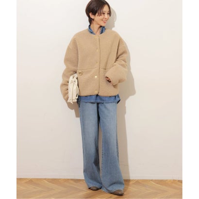 《予約》【Barbour/バブアー】ARLENE FLEECE （ベージュ）｜詳細画像