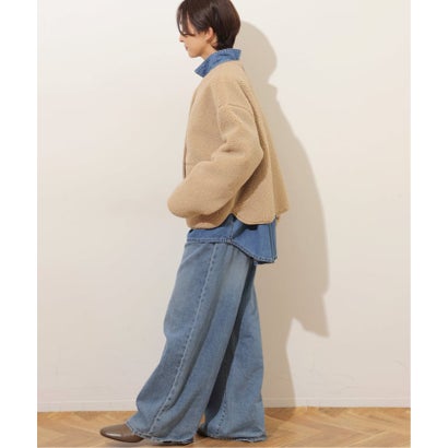 《予約》【Barbour/バブアー】ARLENE FLEECE （ベージュ）｜詳細画像