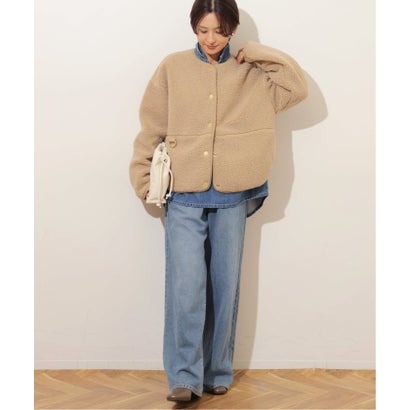 《予約》【Barbour/バブアー】ARLENE FLEECE （ベージュ）｜詳細画像