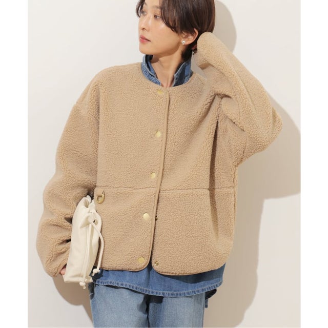 《予約》【Barbour/バブアー】ARLENE FLEECE （ベージュ）