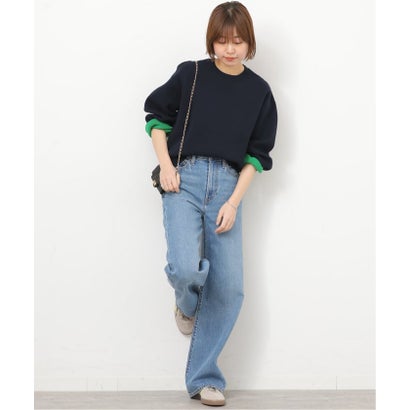 ジャーナルスタンダード レリューム JOURNAL STANDARD relume 《WEB限定追加予約2》ダブルニットコントラストプルオーバー （ナチュラル）｜詳細画像