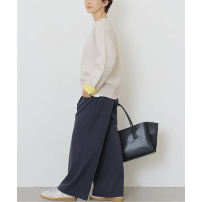 ジャーナルスタンダード レリューム JOURNAL STANDARD relume 《WEB限定追加予約2》ダブルニットコントラストプルオーバー （ナチュラル）｜詳細画像