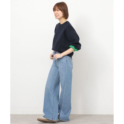 ジャーナルスタンダード レリューム JOURNAL STANDARD relume 《WEB限定追加予約2》ダブルニットコントラストプルオーバー （ナチュラル）｜詳細画像