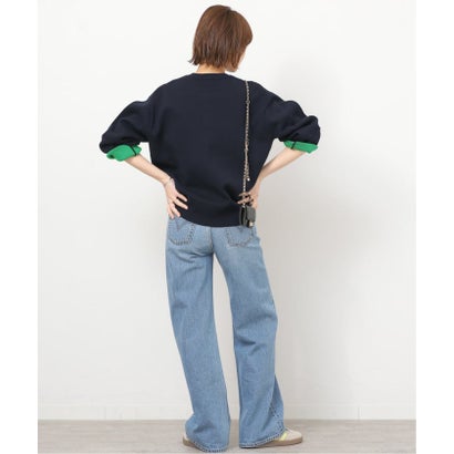 ジャーナルスタンダード レリューム JOURNAL STANDARD relume 《WEB限定追加予約2》ダブルニットコントラストプルオーバー （ナチュラル）｜詳細画像