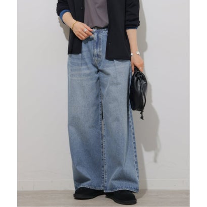 ジャーナルスタンダード レリューム JOURNAL STANDARD relume 5ポケットデニムタックパンツ （ベージュ）｜詳細画像