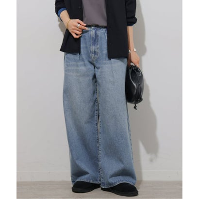 ジャーナルスタンダード レリューム JOURNAL STANDARD relume 5ポケットデニムタックパンツ （ベージュ）｜詳細画像