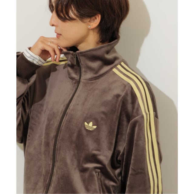 《WEB限定》【adidas originals】ORI FB TT VELOUR （ブラウン）