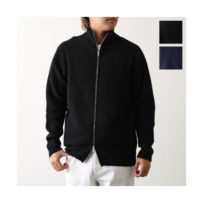JOHN SMEDLEY カーディガン MALLAM （MIDNIGHT/ネイビー）｜詳細画像