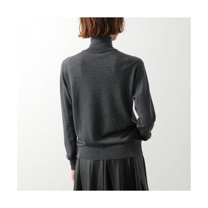 JOHN SMEDLEY ニット AOFIE 30G CONTEMPORARY FIT （GREY-FLEECE/ライトグレー）｜詳細画像