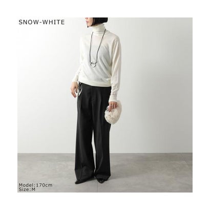 JOHN SMEDLEY ニット AOFIE 30G CONTEMPORARY FIT （GREY-FLEECE/ライトグレー）｜詳細画像