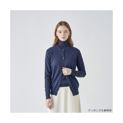 JOHN SMEDLEY ニット AOFIE 30G CONTEMPORARY FIT （CHARCOAL/グレー）｜詳細画像