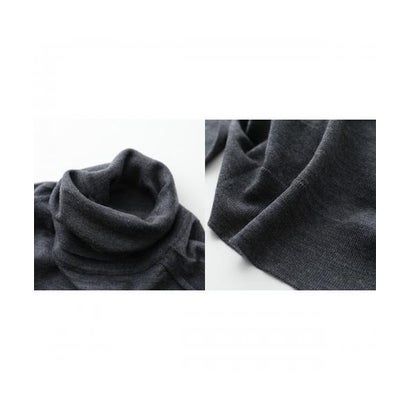 JOHN SMEDLEY ニット AOFIE 30G CONTEMPORARY FIT （CHARCOAL/グレー）｜詳細画像