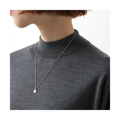JOHN SMEDLEY ニット AMITY 30G COMMON FIT モックネック （CHARCOAL/グレー）｜詳細画像