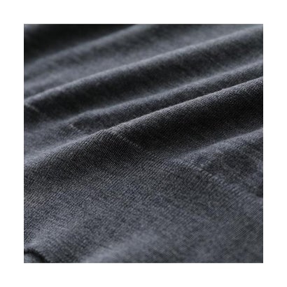 JOHN SMEDLEY ニット AMITY 30G COMMON FIT モックネック （CHARCOAL/グレー）｜詳細画像