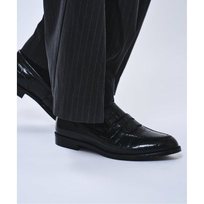 ≪追加≫KENFORD/ケンフォード EMBOSSED LOAFERS（ブラック）｜詳細画像