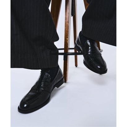 ≪追加≫KENFORD/ケンフォード EMBOSSED LOAFERS（ブラック）｜詳細画像