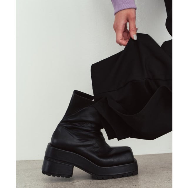 Knuth Marf / クヌースマーフ volume square boots （ブラック）