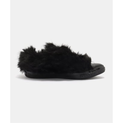 CONVERSE / コンバース ALL STAR POINTEDTOE VOLUMEFUR （ブラック）｜詳細画像