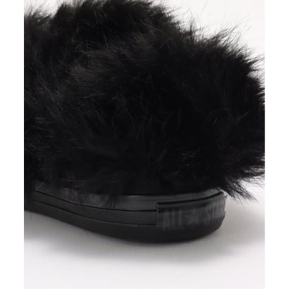 CONVERSE / コンバース ALL STAR POINTEDTOE VOLUMEFUR （ブラック）｜詳細画像