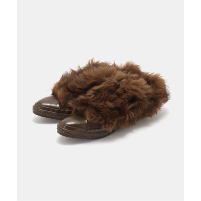 CONVERSE / コンバース ALL STAR POINTEDTOE VOLUMEFUR （ブラウン）｜詳細画像