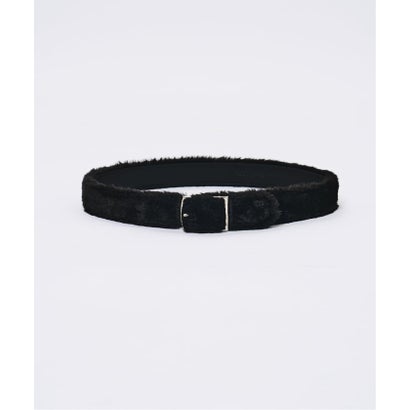 ≪追加≫NOCTO ARCHIVE/ノクト アーカイブ  Faux Fur Belt （ブラウン）｜詳細画像