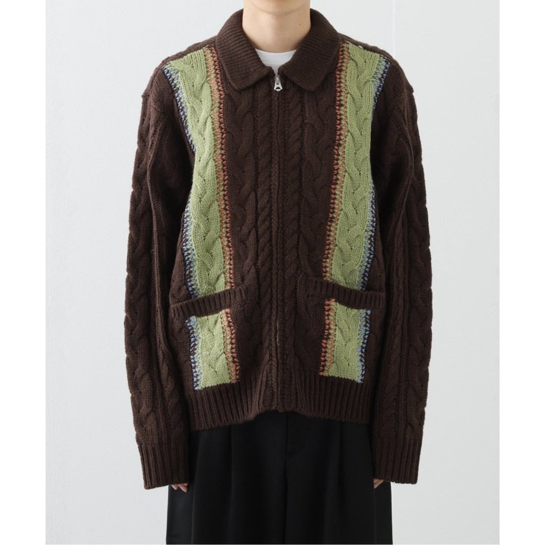 ジョイントワークス JOINT WORKS OBEY / オベイ EZRA ZIP UP CARDIGAN 