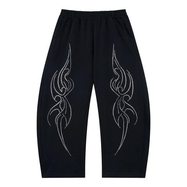 SUPPLIER / サプライヤー Tribal Curve Sweat Pants （ブラック）