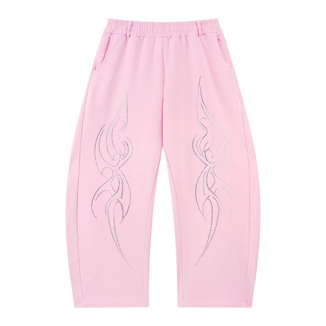 SUPPLIER / サプライヤー Tribal Curve Sweat Pants （ピンク）