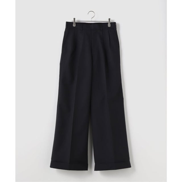 JUNYA WATANABE MAN/ジュンヤワタナベマン Cuffed Pinstripe Trousers （ブラック）