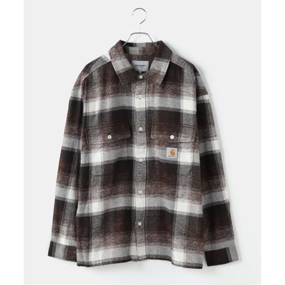 ジョイントワークス JOINT WORKS CARHARTT WIP / カーハート ダブリューアイピー L/S Esterson Shirt （ブラウン）｜詳細画像