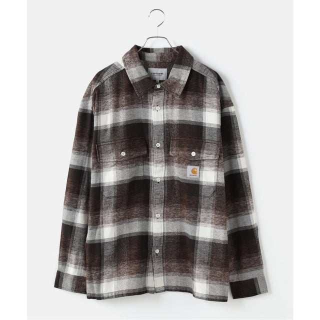 CARHARTT WIP / カーハート ダブリューアイピー L/S Esterson Shirt （ブラウン）