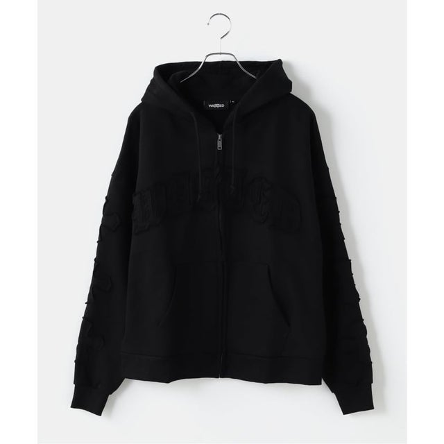 WASTED PARIS / ウェイステッドパリス ORDO ZIP HOODIE（ブラック）