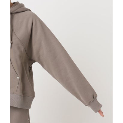 NOCTO ARCHIVE/ノクト アーカイブ Studs Zip Hoodie（グレーA）｜詳細画像