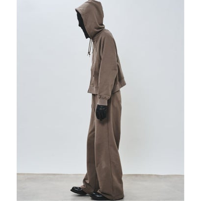 NOCTO ARCHIVE/ノクト アーカイブ Studs Zip Hoodie（グレーA）｜詳細画像