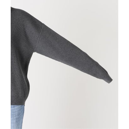 NOCTO ARCHIVE/ノクト アーカイブ Elbow Patch Henley Neck Knit（グレー）｜詳細画像