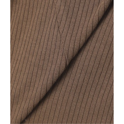 NOCTO ARCHIVE/ノクト アーカイブ Curve Panel Rib Cardigan（ネイビー）｜詳細画像
