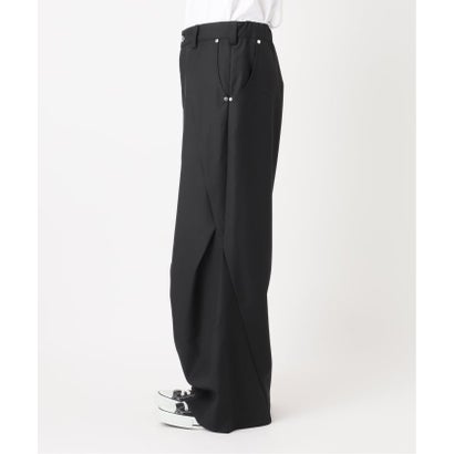 NOCTO ARCHIVE/ノクト アーカイブ Technical Studs Wide Pants（ブラック）｜詳細画像