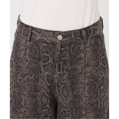 ジョイントワークス JOINT WORKS アニマルパターン カーブ PANTS / J ANIMAL PATTERN CURVE PT（ブラック A）｜詳細画像