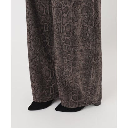 ジョイントワークス JOINT WORKS アニマルパターン カーブ PANTS / J ANIMAL PATTERN CURVE PT（ブラック A）｜詳細画像