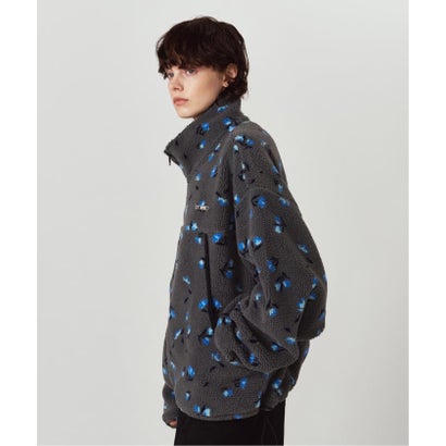Knuth Marf / クヌースマーフ flower boa fleece （グレーA）｜詳細画像