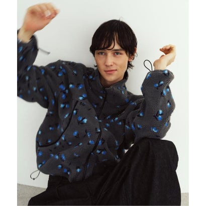 Knuth Marf / クヌースマーフ flower boa fleece （グレーA）｜詳細画像