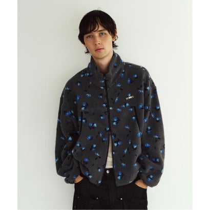 Knuth Marf / クヌースマーフ flower boa fleece （グレーA）｜詳細画像